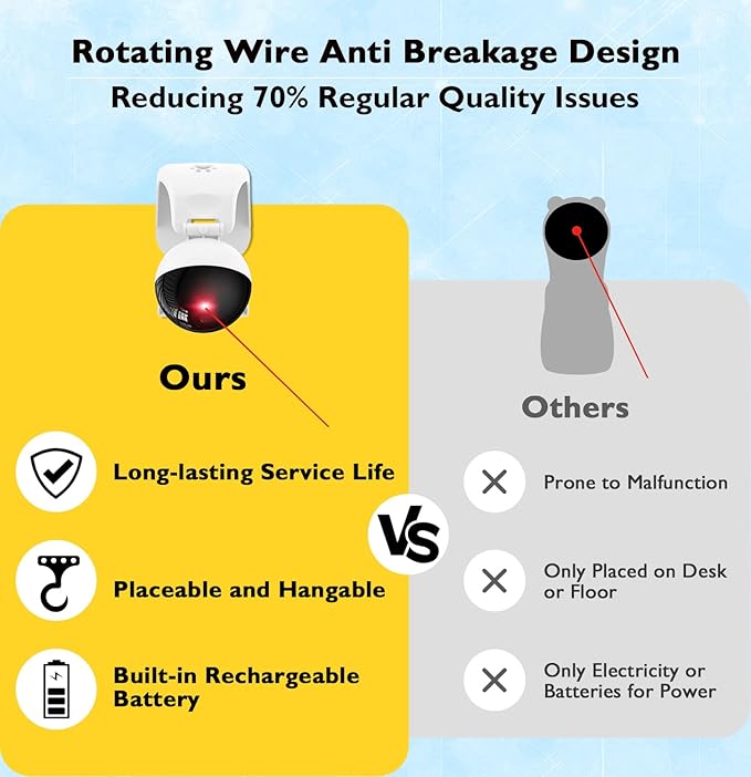 Indoor cat chasing red laser dot from Petglidee toy