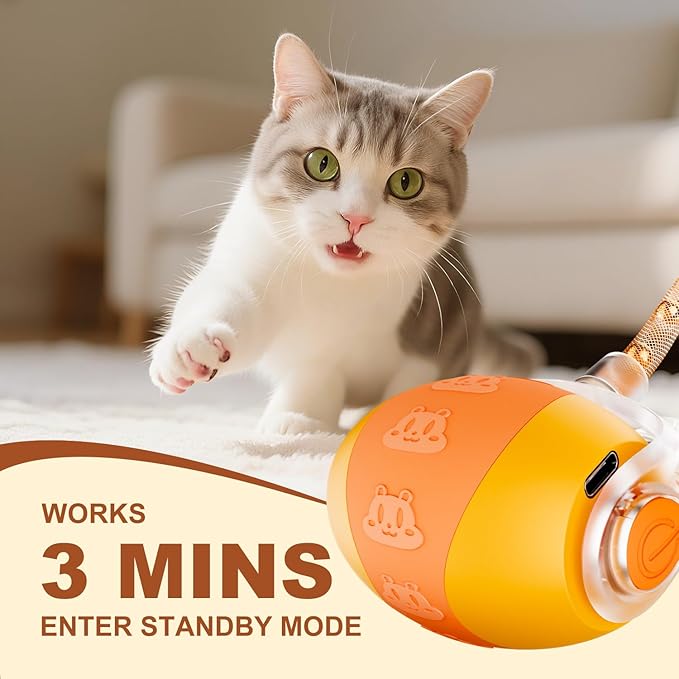 Petglidee cat toy with One-Tap Find sound locator