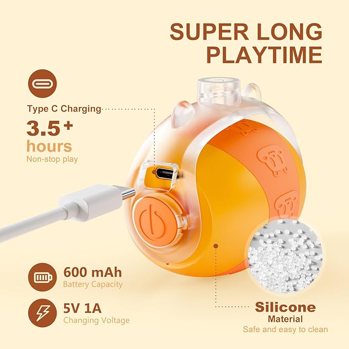 USB rechargeable smart cat toy Petglidee