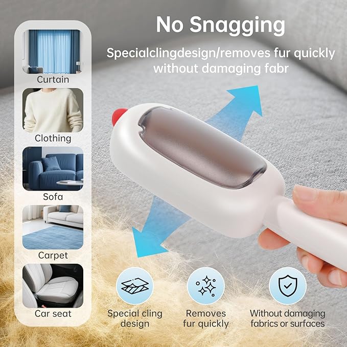 Petglidee lint roller being washed and reused