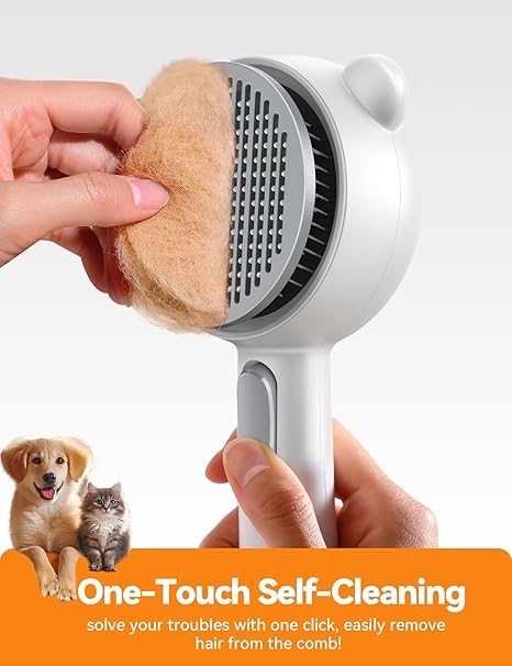 Petglidee pet grooming brush gift set for owners