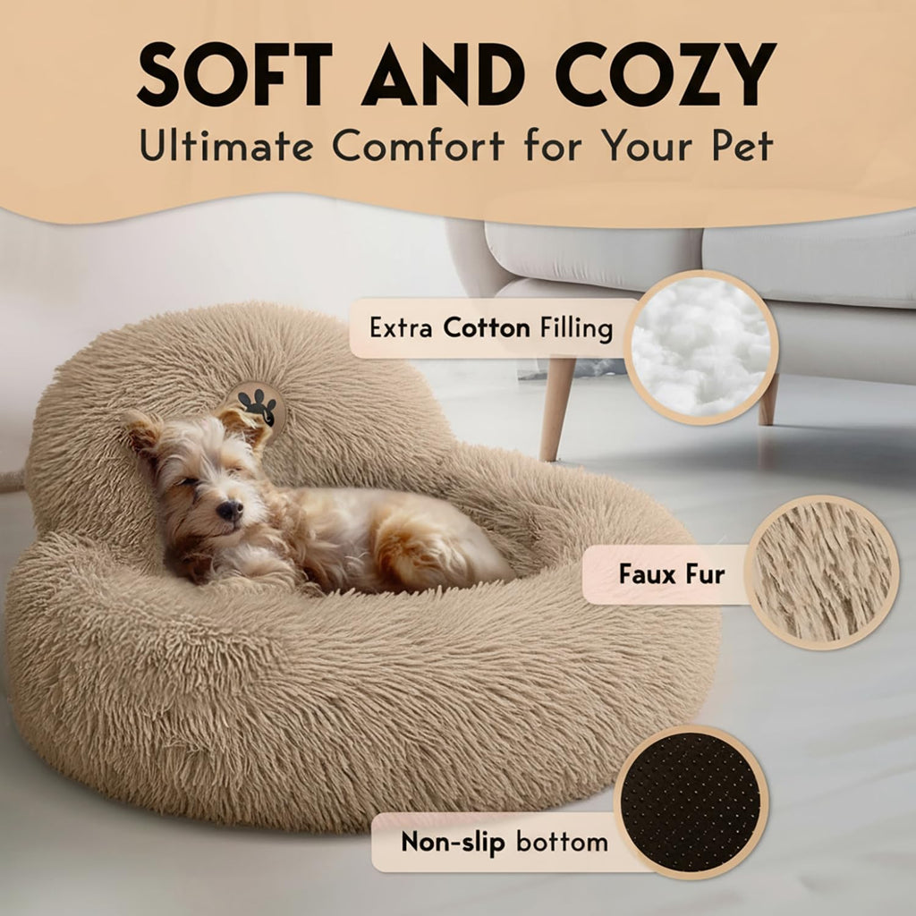 Non-slip bottom of Petglidee calming dog bed