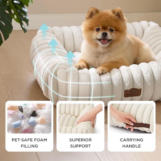 Non-slip bottom keeps dog bed stable on any floor