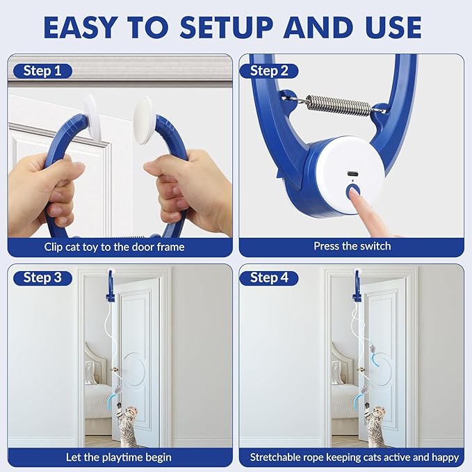 Rechargeable Petglidee cat toy with USB charging cable.